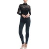 phistic Women's Lace Mock Neck Bodysuit - image 3 of 4