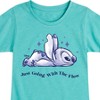 Girls' - Disney - Lilo & Stitch Fitted Short Sleeve Graphic T-Shirt - 2 of 4