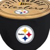 NFL Pittsburgh Steelers 3-Wick Script Circle Logo 16oz Ceramic Bowl Candle: Vanilla & Musk - 2 of 3