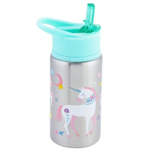 Stephen Joseph Gifts Kids Flip Top Stainless Steel Bottles - 1 of 3