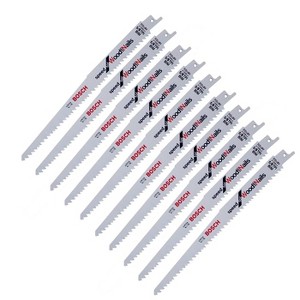 Bosch 10 Pack of 9 Inch 5/8 TPI Reciprocating Saw Blades - RSN9V-10PK - 1 of 1