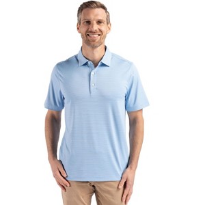 Cutter & Buck Forge Eco Fine Line Stripe Stretch  Recycled Mens Polo - 1 of 2