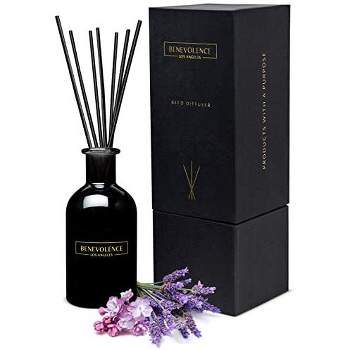 Benevolence LA Aromatherapy Scented Oil Reed Diffuser Set