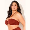 Swimsuits for All Ruched Ring Bandeau Bikini Top (Plus Sizes Available) - 4 of 4