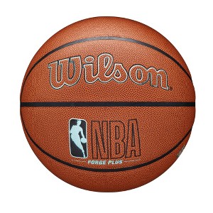 Wilson NBA Size 7 Forge Plus Basketball - Brown - 1 of 4