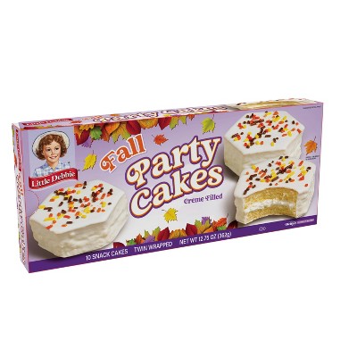Little Debbie Fall Party Vanilla - 12.75oz/10ct