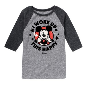Boys' - Disney - Mickey & Friends Raglan Graphic T-Shirt - 1 of 4