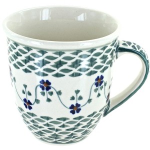 Blue Rose Polish Pottery K106 Manufaktura Breakfast Mug - 1 of 2