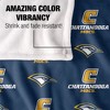 University Of Tennessee At Chattanooga Logo Pattern Silky Touch Blanket White 50x60 - 4 of 4