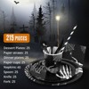 Party Supplies, Party Decorations, Halloween Tableware Set Include Dinner Plates, Dessert Plates,Cups,Napkins - 3 of 4