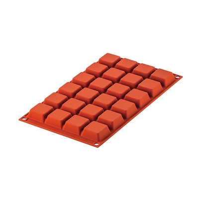 Silikomart Square Silicone Baking Mold, 0.61 Oz, 24 Cavities : Target