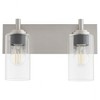 Quorum Lighting Fallstaff 2 - Light Vanity in  Satin Nickel - 3 of 4