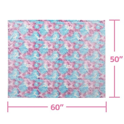 Glow in the Dark Unicorn Microfiber Kids Blanket