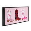 Stupell Industries Various Cowgirl Boots, 30" x 13" - 3 of 4