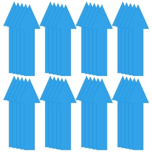 Unique Bargains PVC Self Adhesive Waterproof Office Marking Arrow Sticker 40 Pcs - 1 of 4