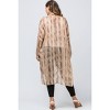 Women's Snake Skin Duster Duster -plus - entro - 3 of 4
