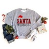 Simply Sage Market Women's Graphic Sweatshirt  Santa's Coming To Town Peace - 3 of 4