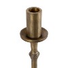 Kate and Laurel Lahari Candle Holder Set, 3 Piece, Gold - 4 of 4
