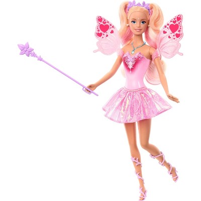 Barbie Fantasy Fairy 11" Doll with Color Change Wings and Outfit