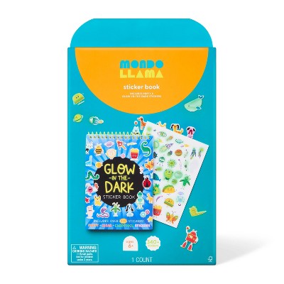Glow in the Dark Sticker Book - Mondo Llama™