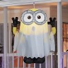 Gemmy Airblown Inflatable Hanging Minion as Ghost Universal, 3.5 ft Tall, Multicolored - 2 of 4