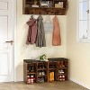 Whizmax Shoe Storage Bench Cubby Organizer with Foam Pad Seating Cushion for Entryway Bedroom Living Room Dorm and Small Apartment - 2 of 4