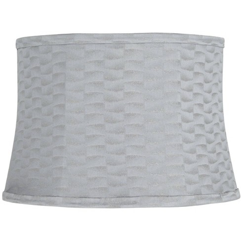 Springcrest Softback Drum Lamp Shade Gray Medium 14