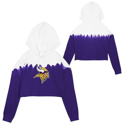 Nfl Minnesota Vikings Men's Gray Full Back Run Long Sleeve Lightweight  Hooded Sweatshirt : Target