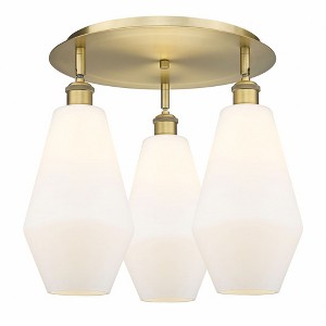 Cindyrella - 3 Light Flush Mount In Industrial Style-14.5 Inches Tall and 18.75 Inches Wide - 1 of 1