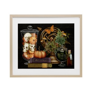 Stupell Industries Autumnal Dark Academia Framed Print Under Glass - 1 of 4
