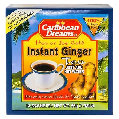 Caribbean Dreams Instant Ginger Tea - 1.98oz : Target