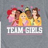 Girls' - Disney Princess - Team Girls Short Sleeve Graphic T-Shirt - 2 of 4