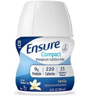 Abbott Ensure Compact Therapeutic Nutrition Shake Vanilla 4 Oz