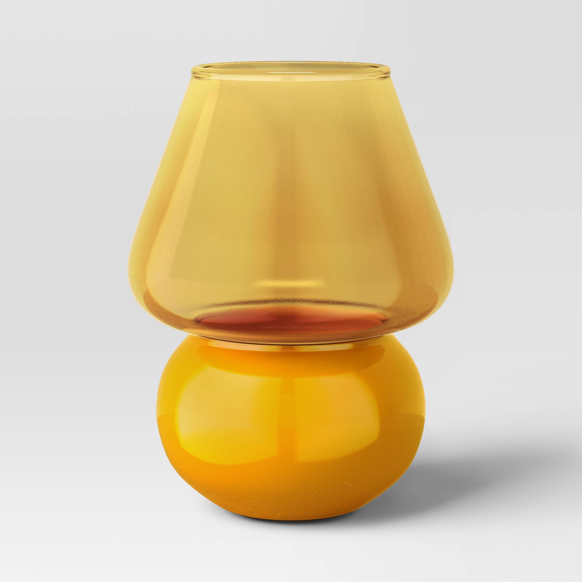 Dome Mushroom Novelty Table Lamp Mustard - Room Essentials™