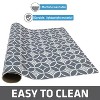 LunaLulinlk Dish Drying Mat, Oversized 19x24 in. Super Absorbent Waterproof & Slip-Resistant Grey - 4 of 4