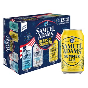 Samuel Adams Beers of Summer Seasonal Variety Pack - 12pk/12 fl oz Cans - 1 of 4