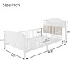 CAVINAS Twin Metal Platform Bed Frame with Light,Kids Metal Twin Bed with Upholstered,Bed Frame with Storage Headboard for Bedroom - 4 of 4