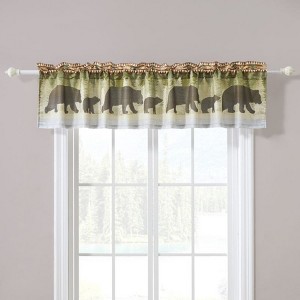 Greenland Home Fashions 2111XWV By the Lake Valance Window, 84x16Inch - 1 of 4