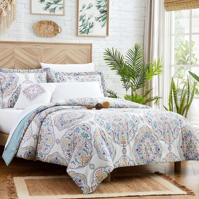 Modern Threads 8-pc Castell Reversible Printed Comforter Bedding Set, Cal King — фото 5