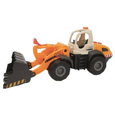 Dickie Toys - Light and Sound Construction Front Loader Vehicle