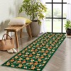 Acekool 2x6 Floral Runner Rug - Washable, Non-Slip Boho Design for Entryway & Bedroom - 3 of 4