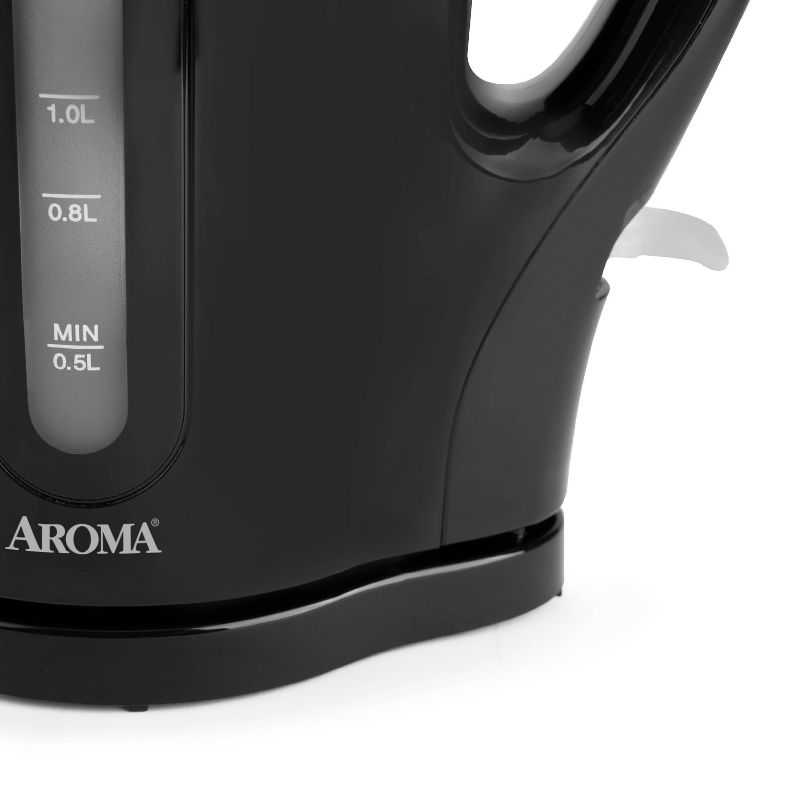 Aroma 1.7L Electric Kettle - Black, 3 of 6