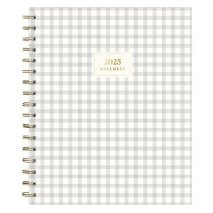 The Everygirl Wellness Planner January - December 2025 Hardcover 7"x9" Weekly/Monthly Wirebound Mable Gray - 1 of 4
