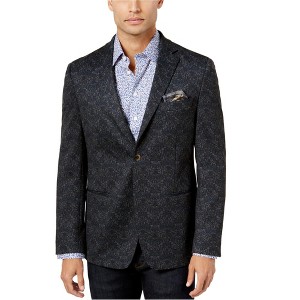 Tallia Mens Slim-Fit Pattern Two Button Blazer Jacket - 1 of 1
