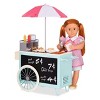 Our Generation Hot Dog Cart Accessory with Play Food for 18" Dolls - Retro Collection - image 4 of 4