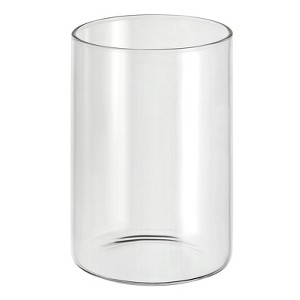 Unique Bargains High Borosilicate Glass Wear Resistant Clear Cylinder Vase - 1 of 4