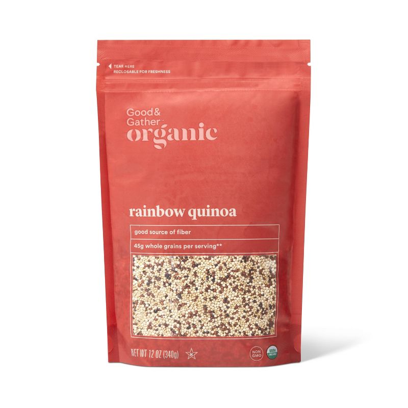 Organic Rainbow Quinoa - 12oz - Good &#38; Gather&#8482;, 1 of 5