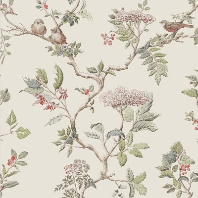 thumbnail image 2 of Threshold Floral Wheat Brown Wallpaper – Solid Pattern, 22x3 Inch Roll 2 of 6