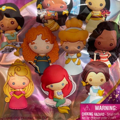 Disney Princess Characters Food Blind Bag Figural Bag Clips