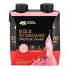 Optimum Nutrition Gold Standard® Protein Shake, Strawberry, 4 Cartons, 11 fl oz (325 ml) Each - 4 of 4